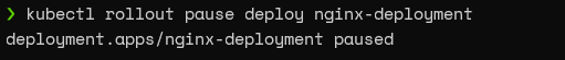 Pause Deployment
