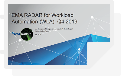 Ema S Vendor Ratings For Workload Automation Products In 2019 Bmc Software