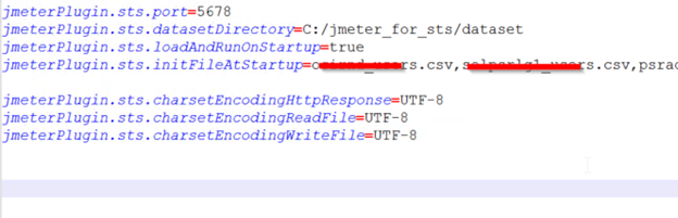 Sample jmeter.properties file