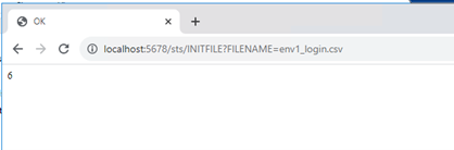 Sample output